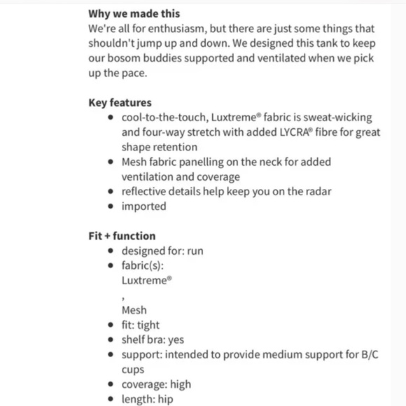 Lululemon Running in the City Tank Stripe Play Slate Black - Picture 9 of 9